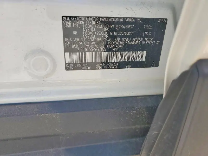 2024 TOYOTA RAV4 LE  