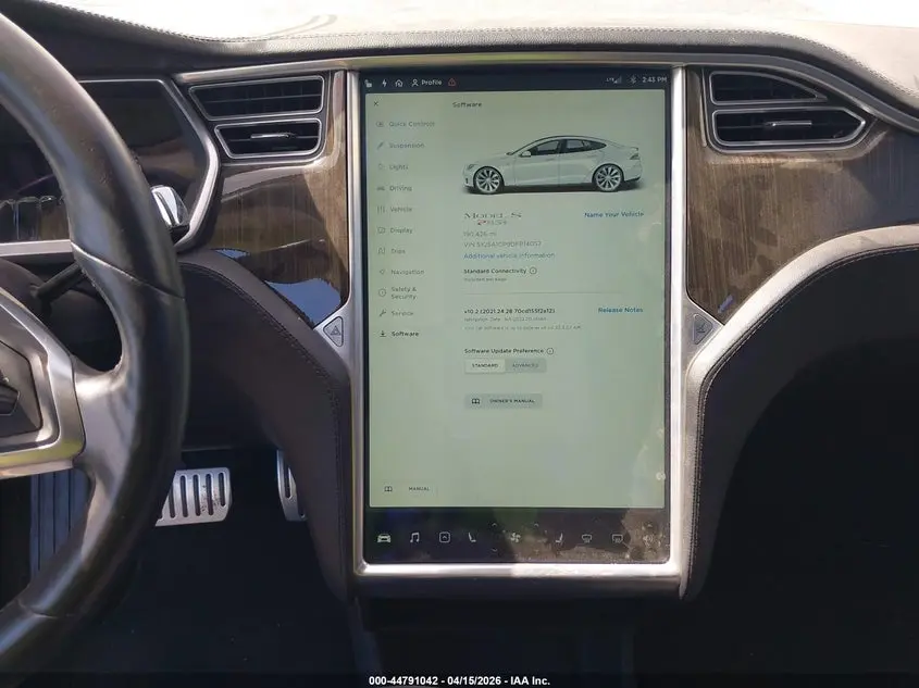2013 TESLA MODEL S PERFORMANCE