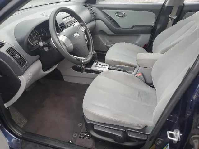 2010 HYUNDAI ELANTRA BLUE