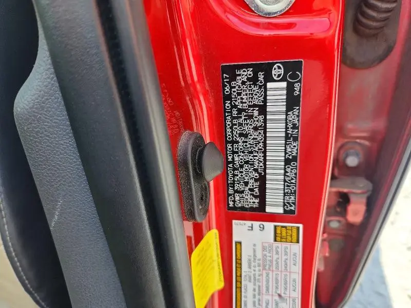2017 TOYOTA PRIUS FOUR  