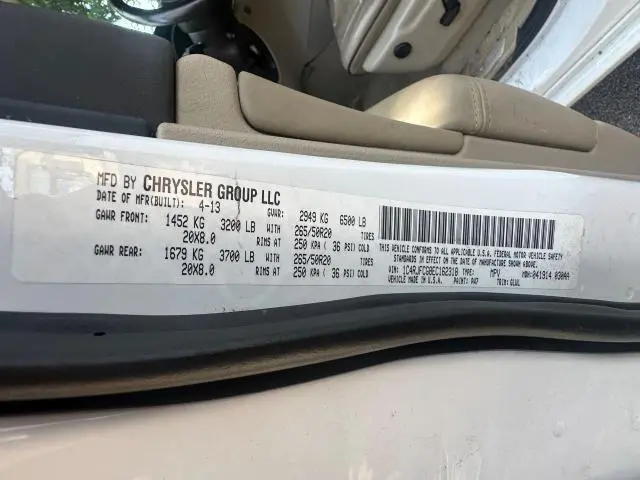 2014 JEEP GRAND CHEROKEE OVERLAND  