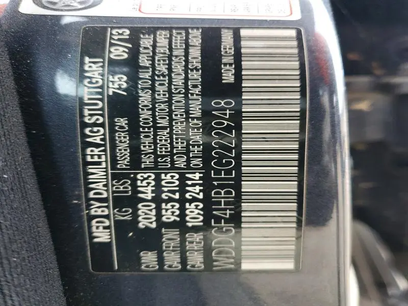 2014 MERCEDES-BENZ C 250  