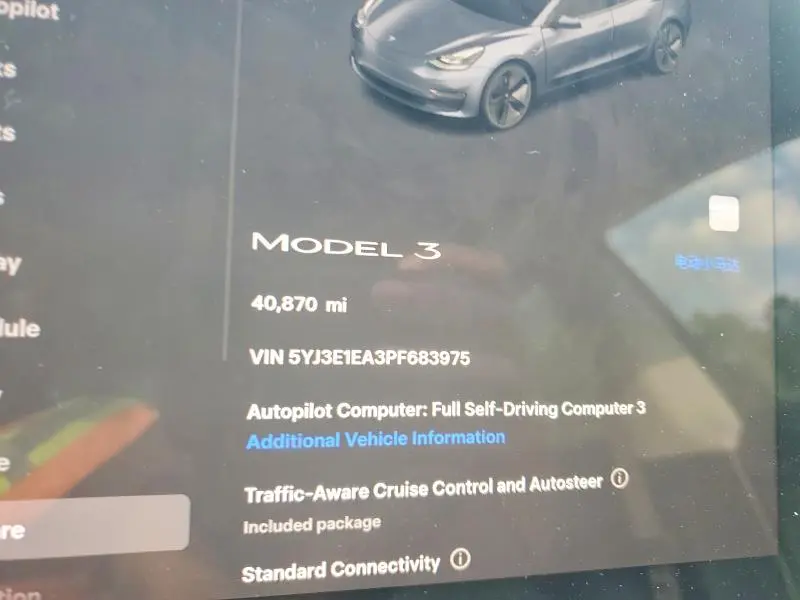 2023 TESLA MODEL 3   
