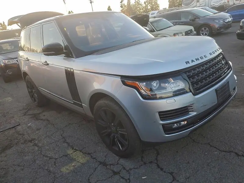 2017 LAND ROVER RANGE ROVER SUPERCHARGED  