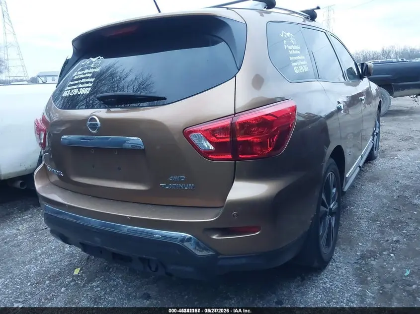 2017 NISSAN PATHFINDER PLATINUM