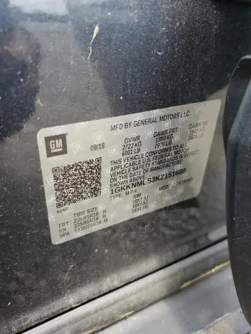 2019 GMC ACADIA SLT-1  