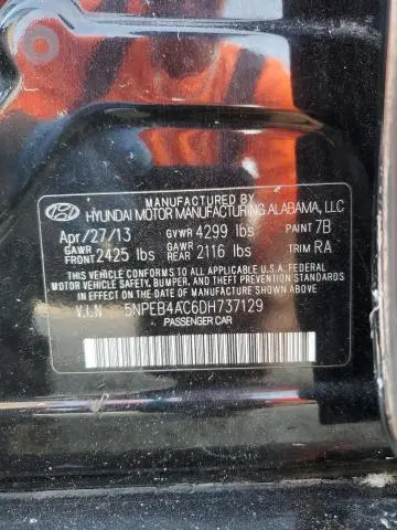 2013 HYUNDAI SONATA GLS  