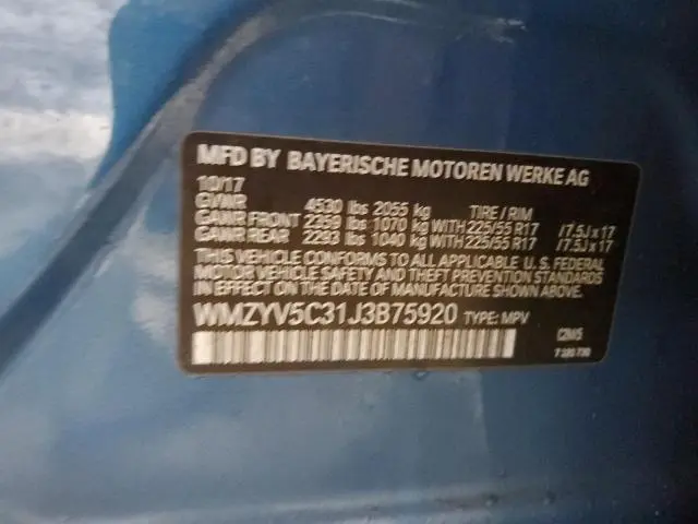 2018 MINI COOPER COUNTRYMAN ALL4