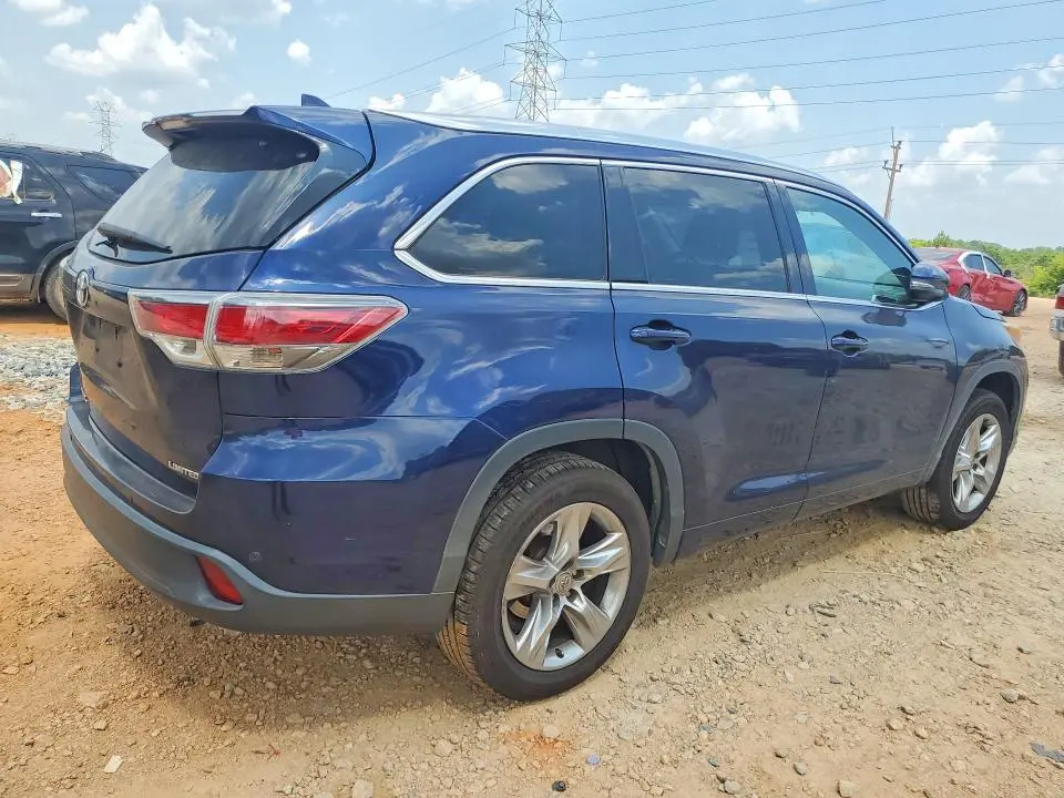 2015 TOYOTA HIGHLANDER LIMITED PLATINUM  