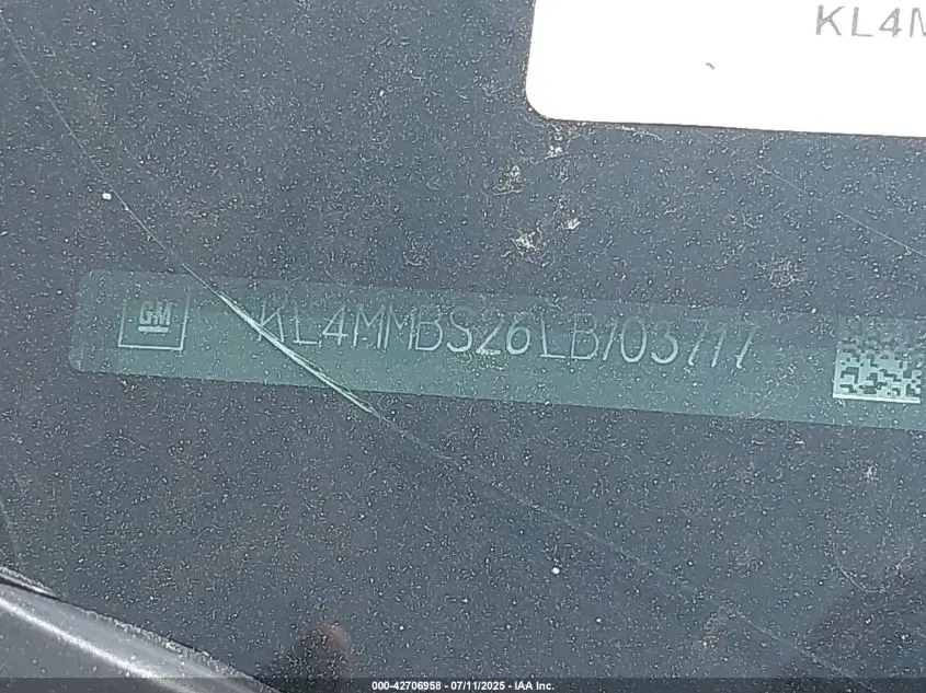 2020 BUICK ENCORE GX FWD PREFERRED