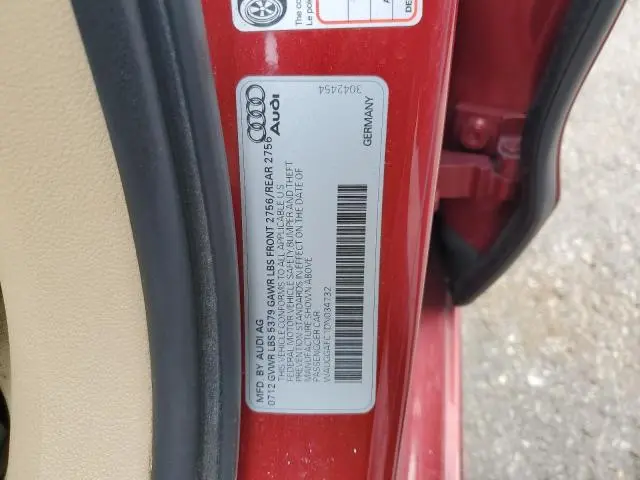 2013 AUDI A6 PREMIUM PLUS  