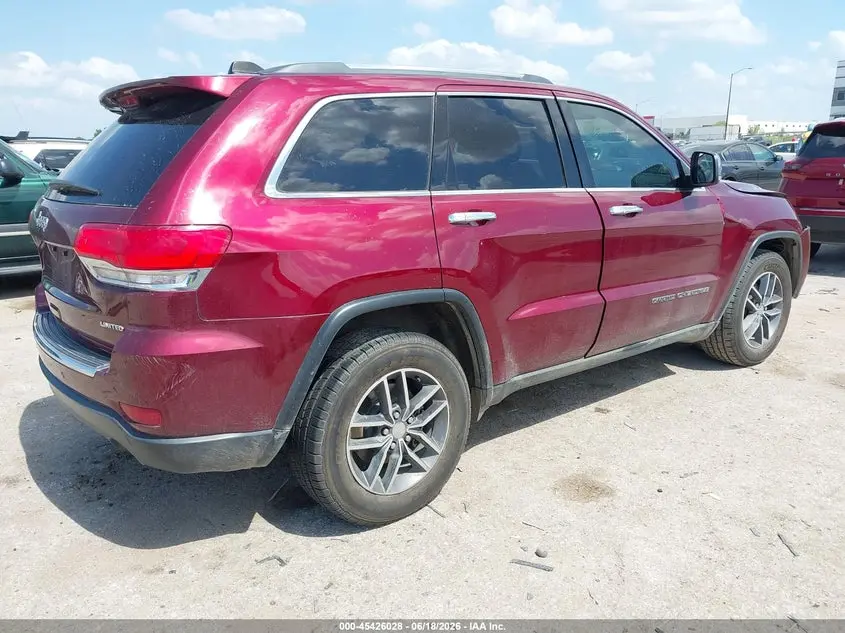 2018 JEEP GRAND CHEROKEE LIMITED 4X2