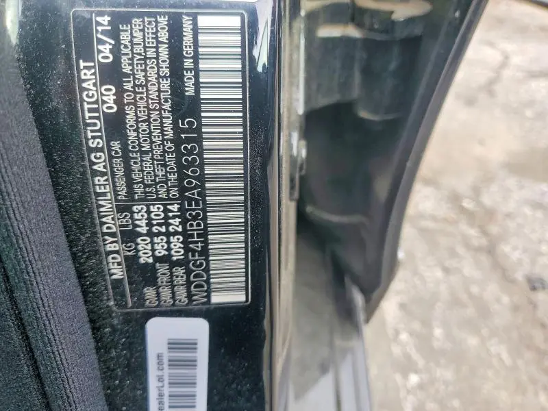 2014 MERCEDES-BENZ C 250  