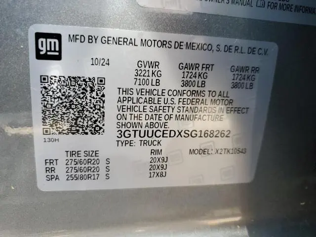 2025 GMC SIERRA K1500 ELEVATION  
