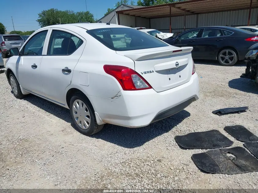 2017 NISSAN VERSA 1.6 S+