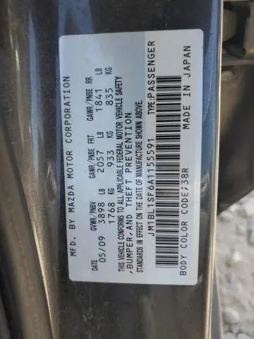 2010 MAZDA 3 I  