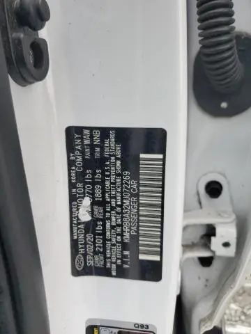 2021 HYUNDAI VENUE SE  