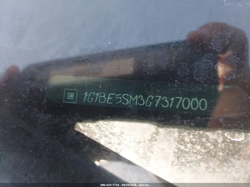 2016 CHEVROLET CRUZE LT AUTO