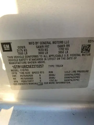 2014 GMC SIERRA C1500 SLE  