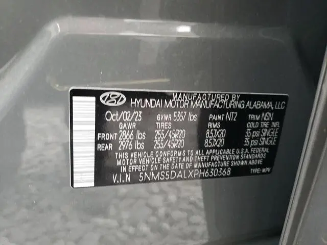 2023 HYUNDAI SANTA FE CALLIGRAPHY  