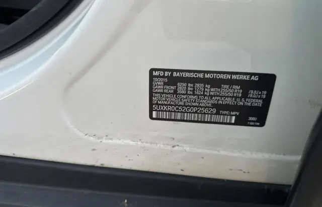 2016 BMW X5 XDRIVE35I