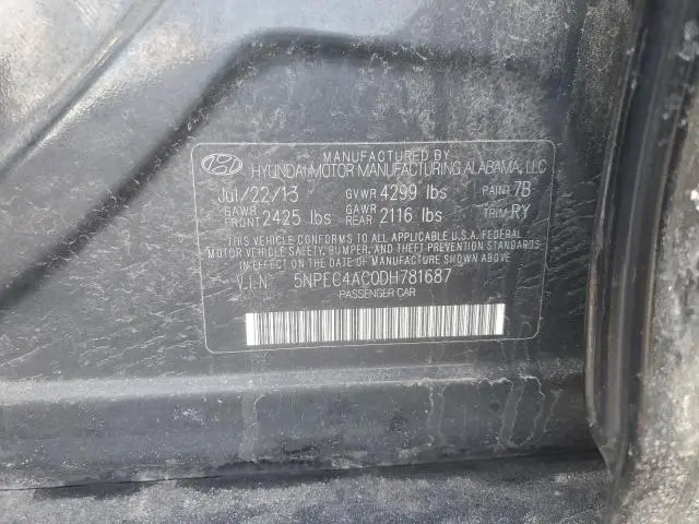 2013 HYUNDAI SONATA SE  