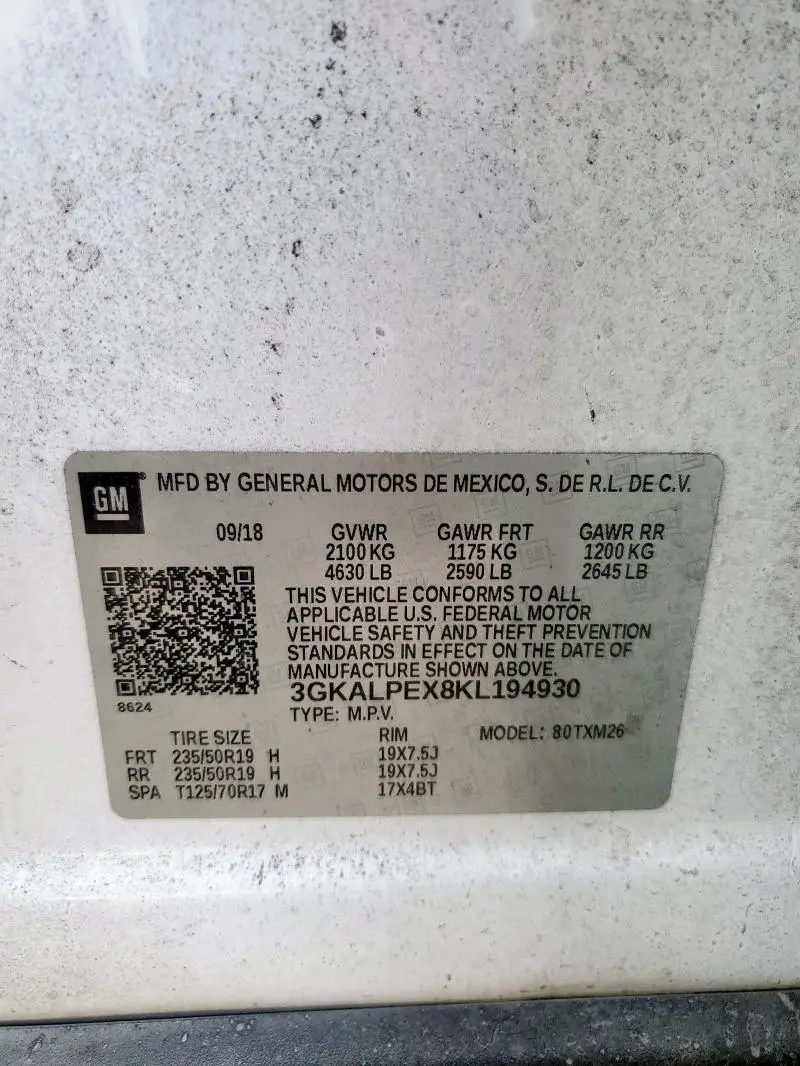 2019 GMC TERRAIN SLT  