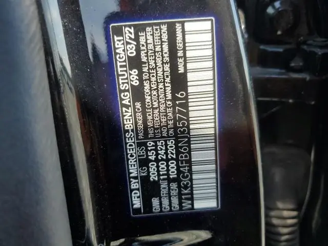 2022 MERCEDES-BENZ A 220 4MATIC  