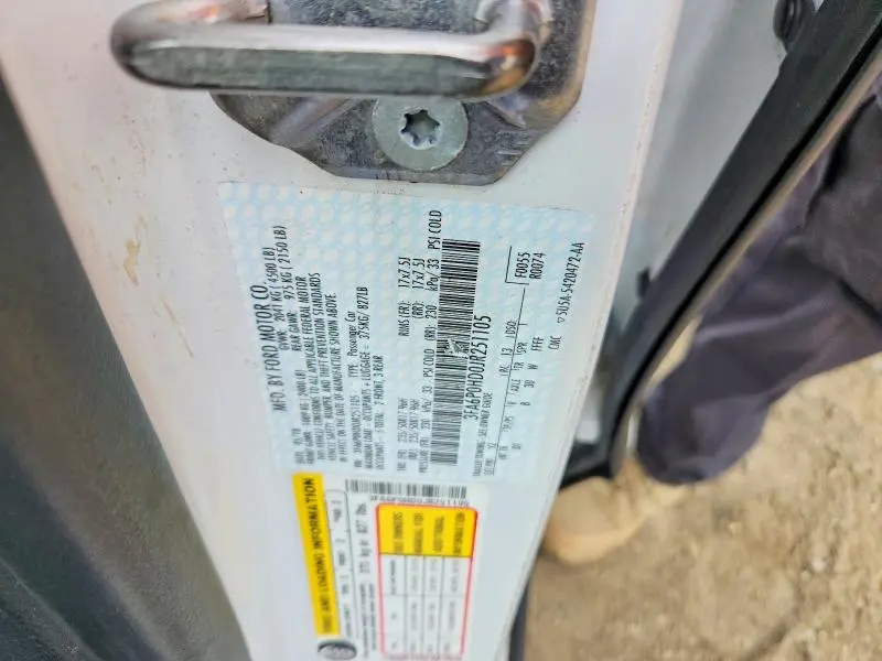 2018 FORD FUSION SE  