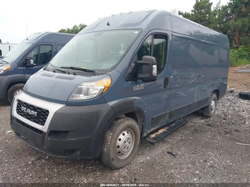 2020 RAM PROMASTER 3500 CARGO VAN HIGH ROOF 159 WB EXT