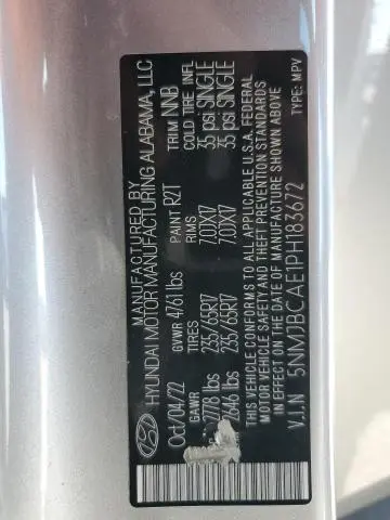 2023 HYUNDAI TUCSON SEL  