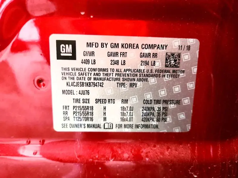 2019 BUICK ENCORE PREFERRED  