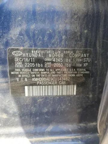 2012 HYUNDAI ELANTRA TOURING GLS  