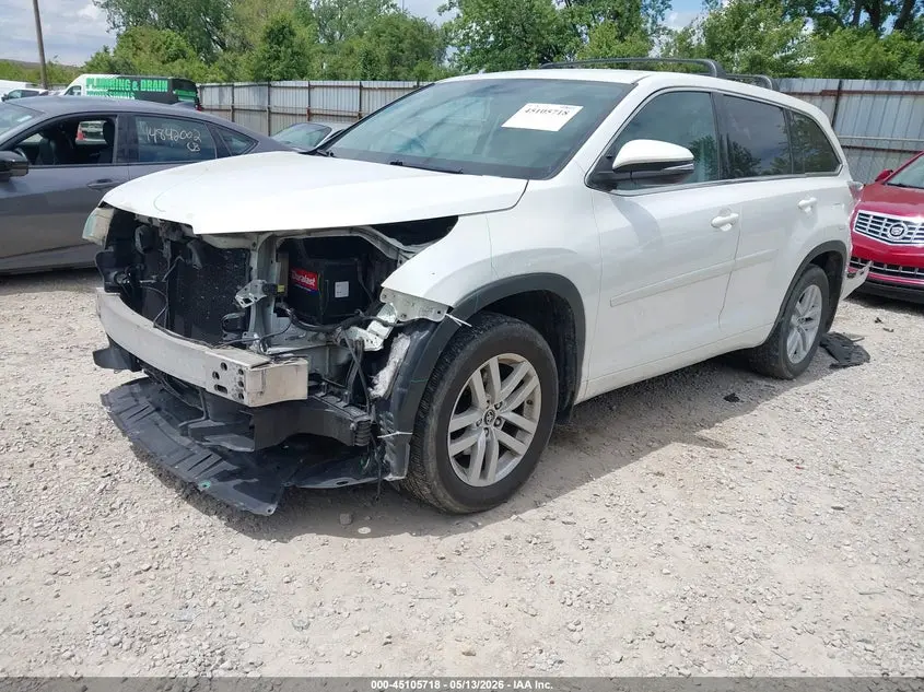 2016 TOYOTA HIGHLANDER LE V6