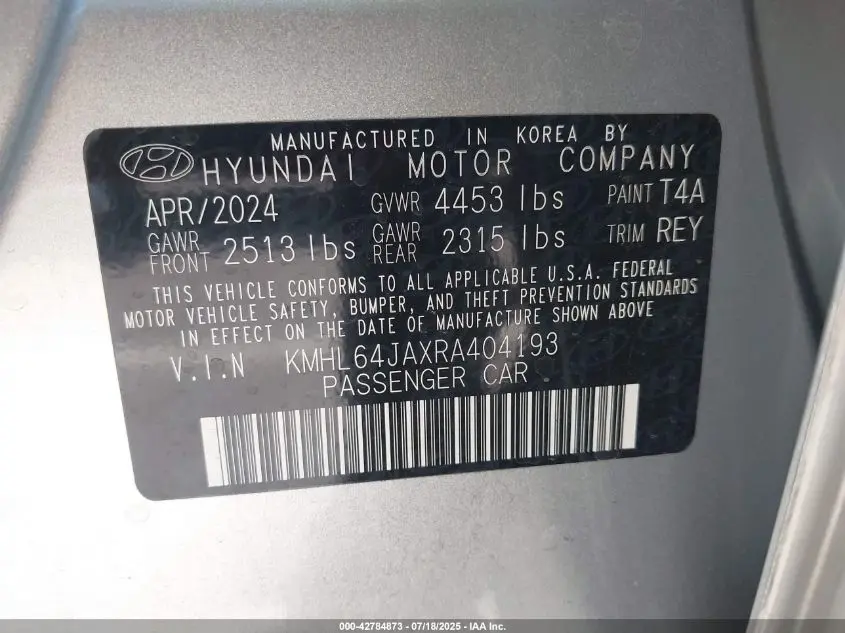 2024 HYUNDAI SONATA SEL