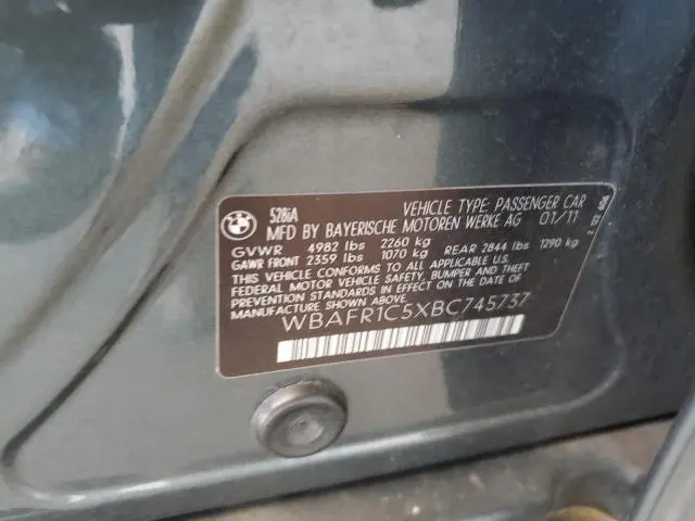 2011 BMW 528 I  