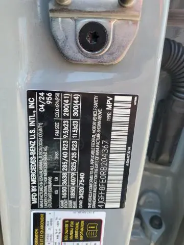 2024 MERCEDES-BENZ GLS 580 4MATIC  