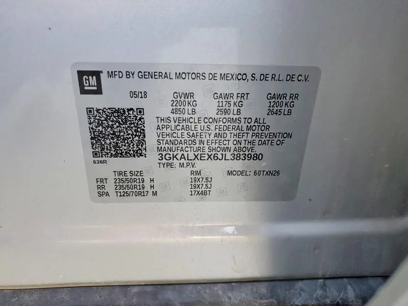 2018 GMC TERRAIN DENALI  