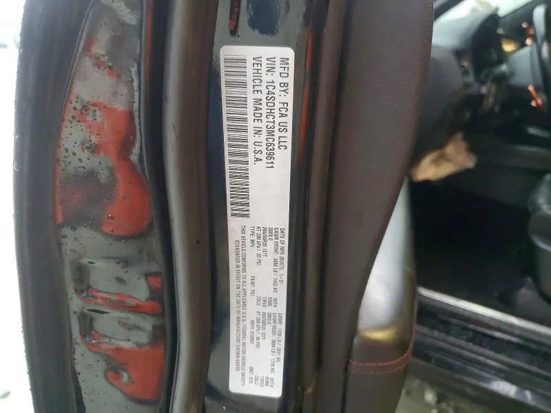 2021 DODGE DURANGO R  