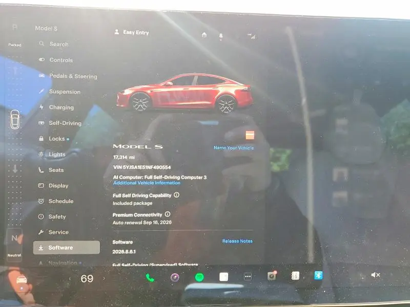 2022 TESLA MODEL S   