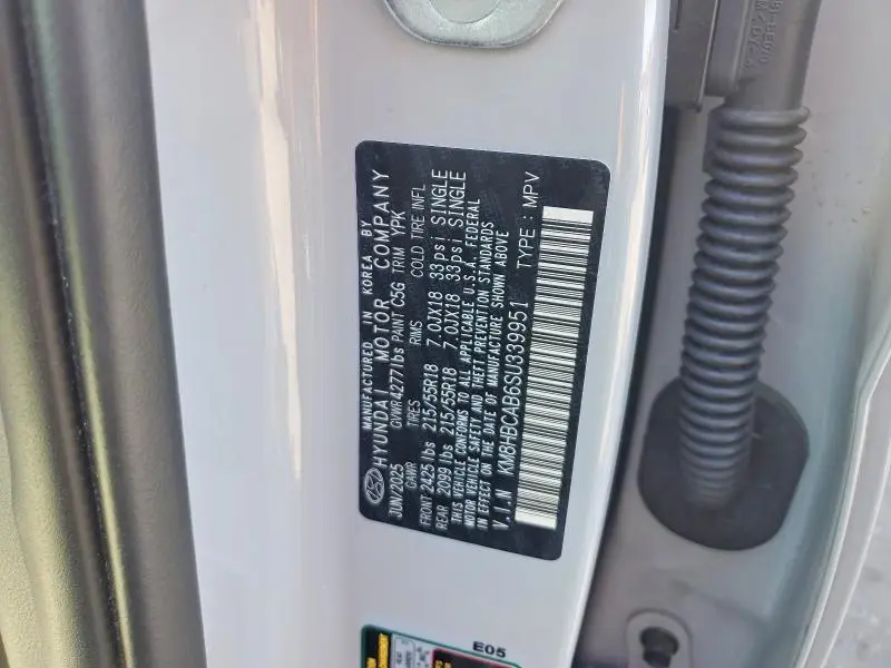 2025 HYUNDAI KONA SEL  
