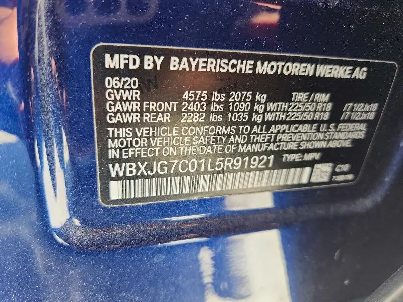 2020 BMW X1 SDRIVE28I  