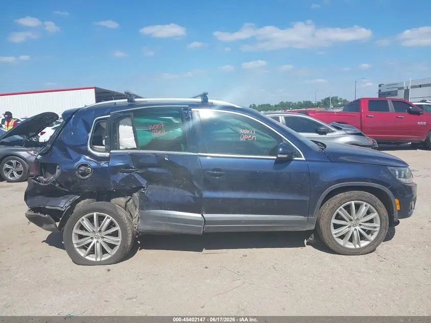 2014 VOLKSWAGEN TIGUAN S/SE/SEL/R-LINE
