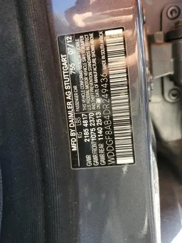 2013 MERCEDES-BENZ C 300 4MATIC  