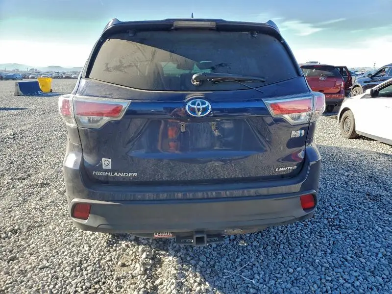 2016 TOYOTA HIGHLANDER HYBRID LIMITED  