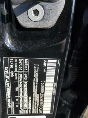 2019 MERCEDES-BENZ GLC COUPE 63 4MATIC AMG  