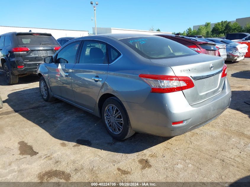 2014 NISSAN SENTRA S