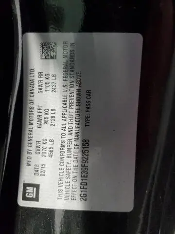 2015 CHEVROLET CAMARO LT