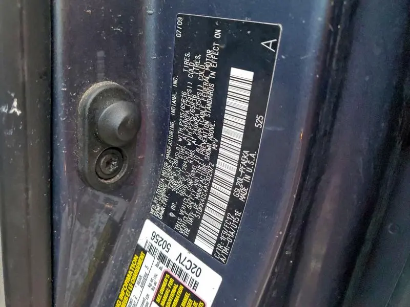 2010 TOYOTA SIENNA CE  