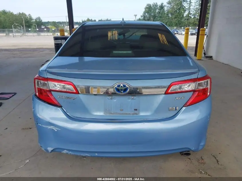 2012 TOYOTA CAMRY HYBRID XLE